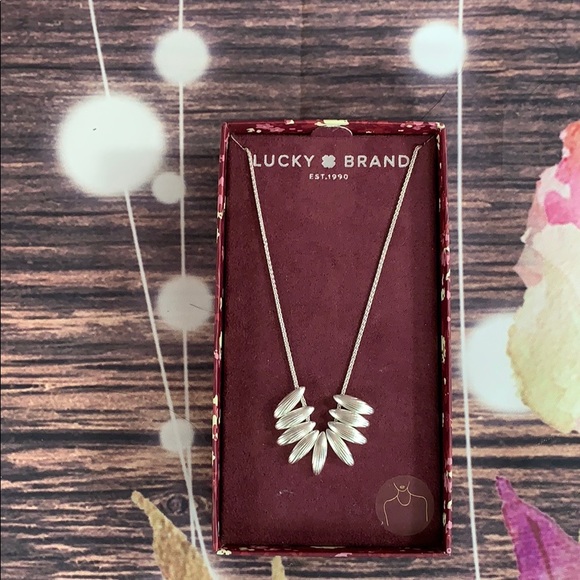 🍀New LUCKY BRAND🍀 JLD7195 SEMI-PRECIOUS SILVER - Picture 2 of 4